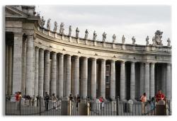 Baroque Collonade St. Peter's Square Rome