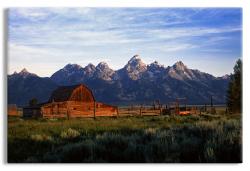 An Old Ranch at the Foot of the Grand Tetons