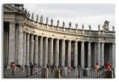 Baroque Collonade St. Peter's Square Rome