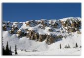 Snowy Mountain Landscape